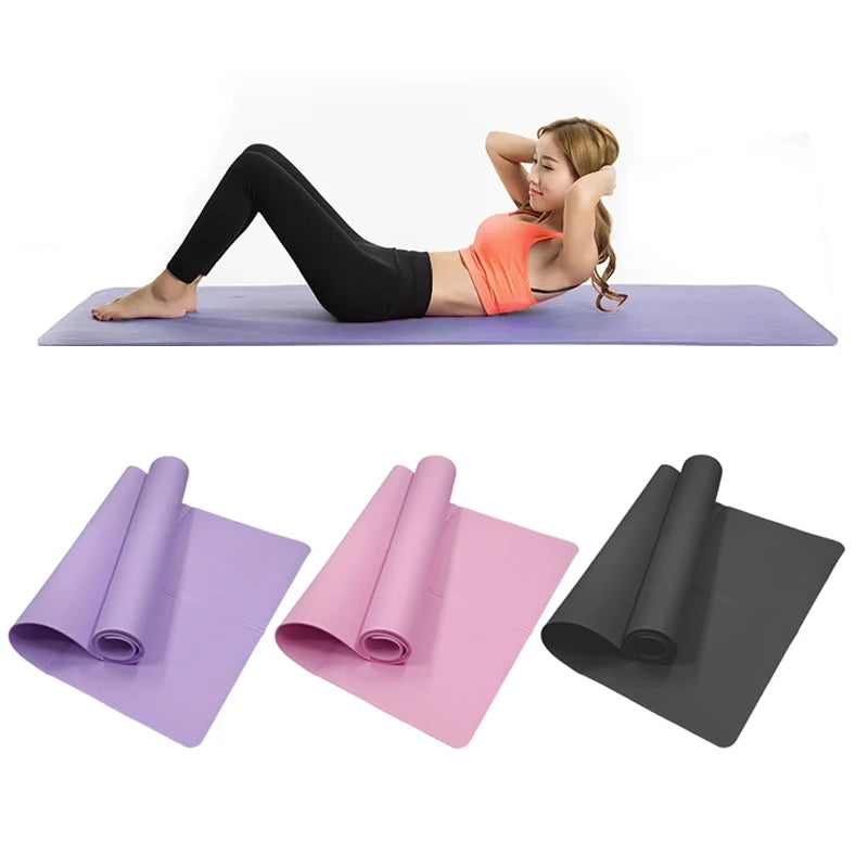 Premium 4MM EVA Yoga Mat – Non-Slip, Cushioned Support for Yoga, Pilates & Home Workouts